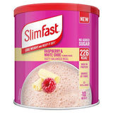SlimFast Raspberry &amp;amp; White Chocolate Powder Tin    365g