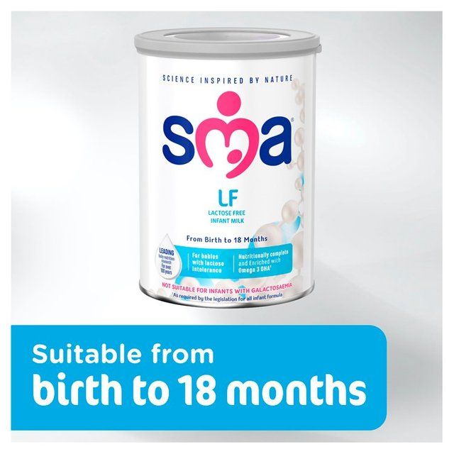 SMA Lactose Free Formula Powder From Birth   400g