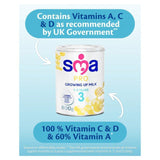 SMA Pro 3 Growing up Milk Powder 1-3 Yrs   800g