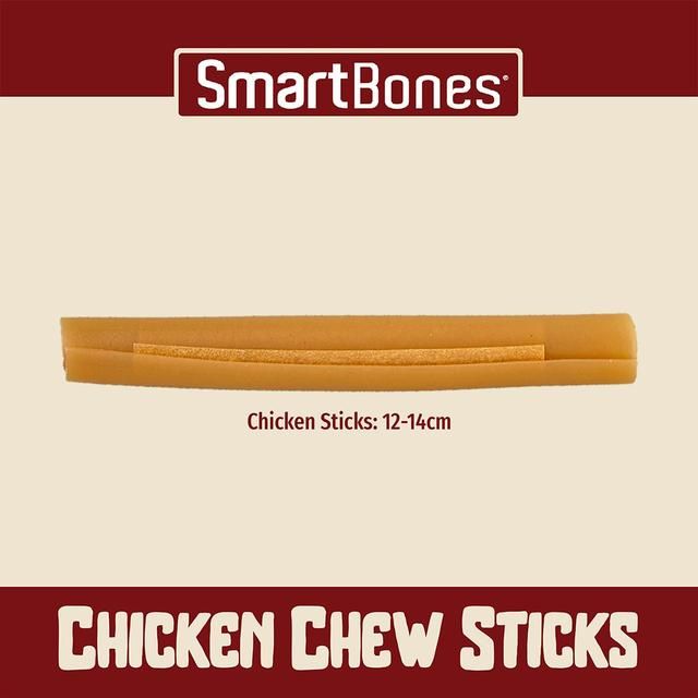 SmartBones Chicken Rawhide Free Sticks Dog Treats   10 per pack