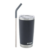 Smash Stainless Steel Smoothie Cup Black &amp;amp; Silver