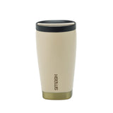 Smash Stainless Steel Twist &amp;amp; Lock Coffee Cup Beige &amp;amp; Gold 350ml
