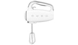Smeg HMF01WHUK 50's Style Retro Electric Hand Mixer - White