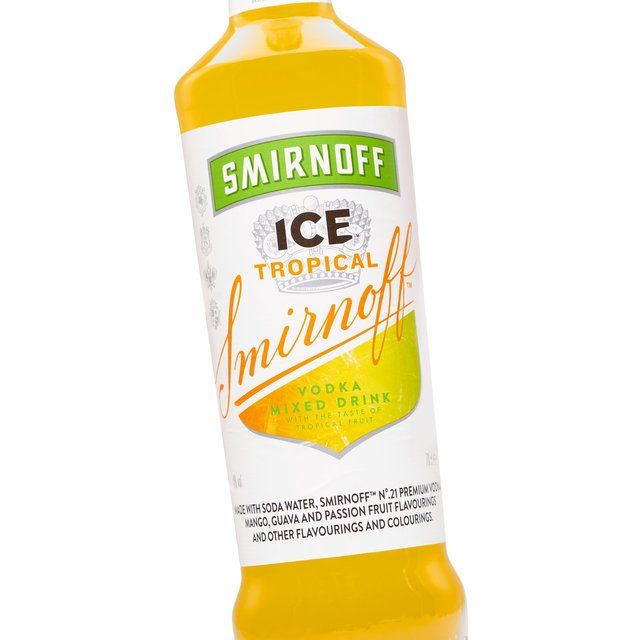 Smirnoff Ice Tropical Vodka Premixed Drink   70cl