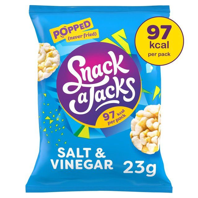 Snack a Jacks Salt &amp;amp; Vinegar Rice Cakes   23g