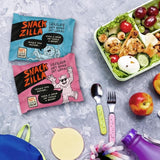 SNACKZILLA Chocolate Soft-Baked Oat Cookies   4 x 30g