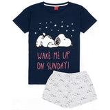 Snoopy Womens Short Pyjama Set (M)