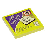 Snopake Neon Sticky Notes 3x3 600 Sheets