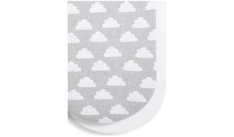 Snuz Baskit Twin Pack Sheets Cloud Nine