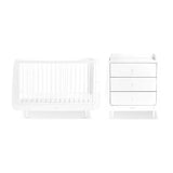 SnuzKot Skandi 2 Piece Nursery Furniture Set&amp;nbsp; - White