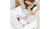 SnuzPod 4 Bedside Crib - White