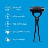 So Divine Adjustable Vibrating Ring