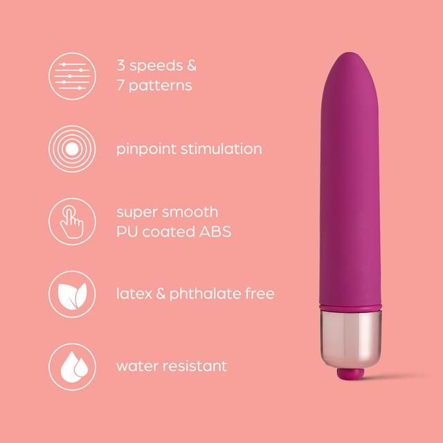 So Divine Afternoon Delight 10 Function Vibrating Bullet Pink