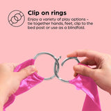 So Divine Luxury Pink Silk Restraints