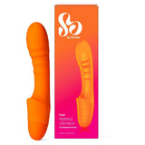 So Divine Pash Ribbed Vibrator Orange