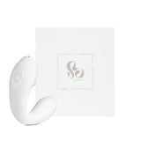 So Divine Pearl Vibe G-spot Suction Stimulator White