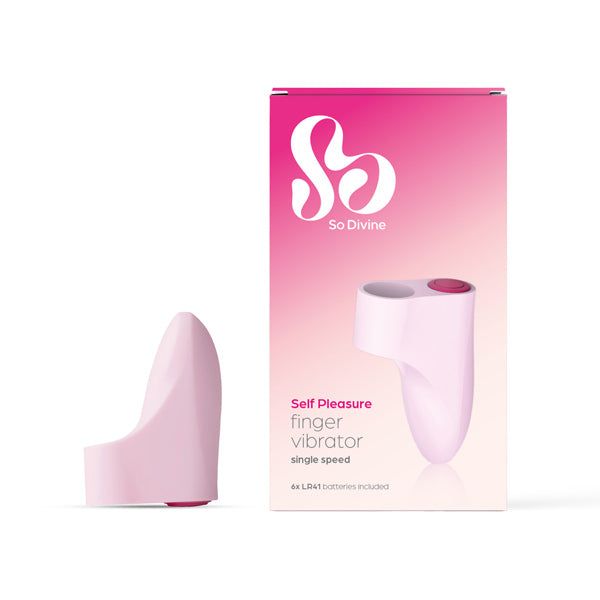 So Divine Self Pleasure Vibrating Finger Stimulator