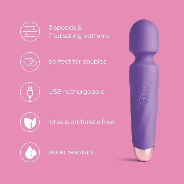 So Divine Smooth Operator Vibrating Massage Wand