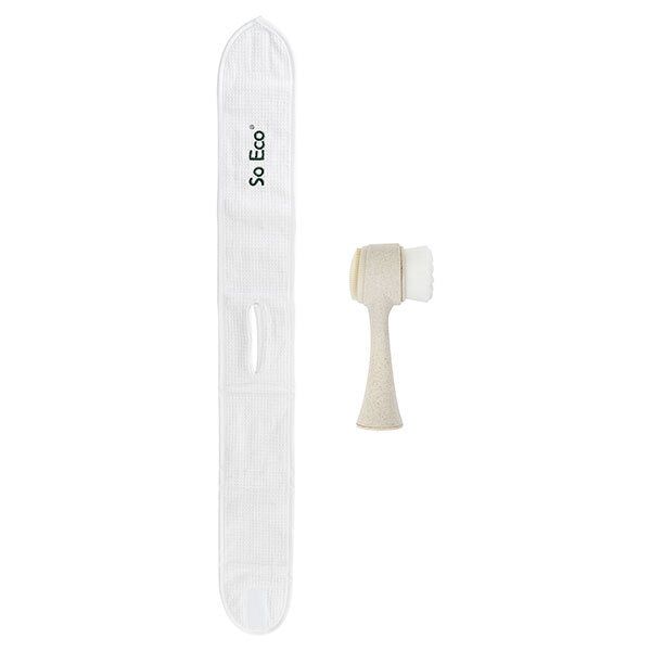 So Eco Facial Cleansing Brush &amp;amp; Waffle Headband