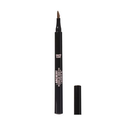 Soap &amp;amp; Glory Archery Microblade Brow Filling Pencil &amp;amp; Brush pen brown