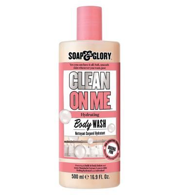 Soap &amp;amp; Glory Clean on Me Shower Gel 500ml