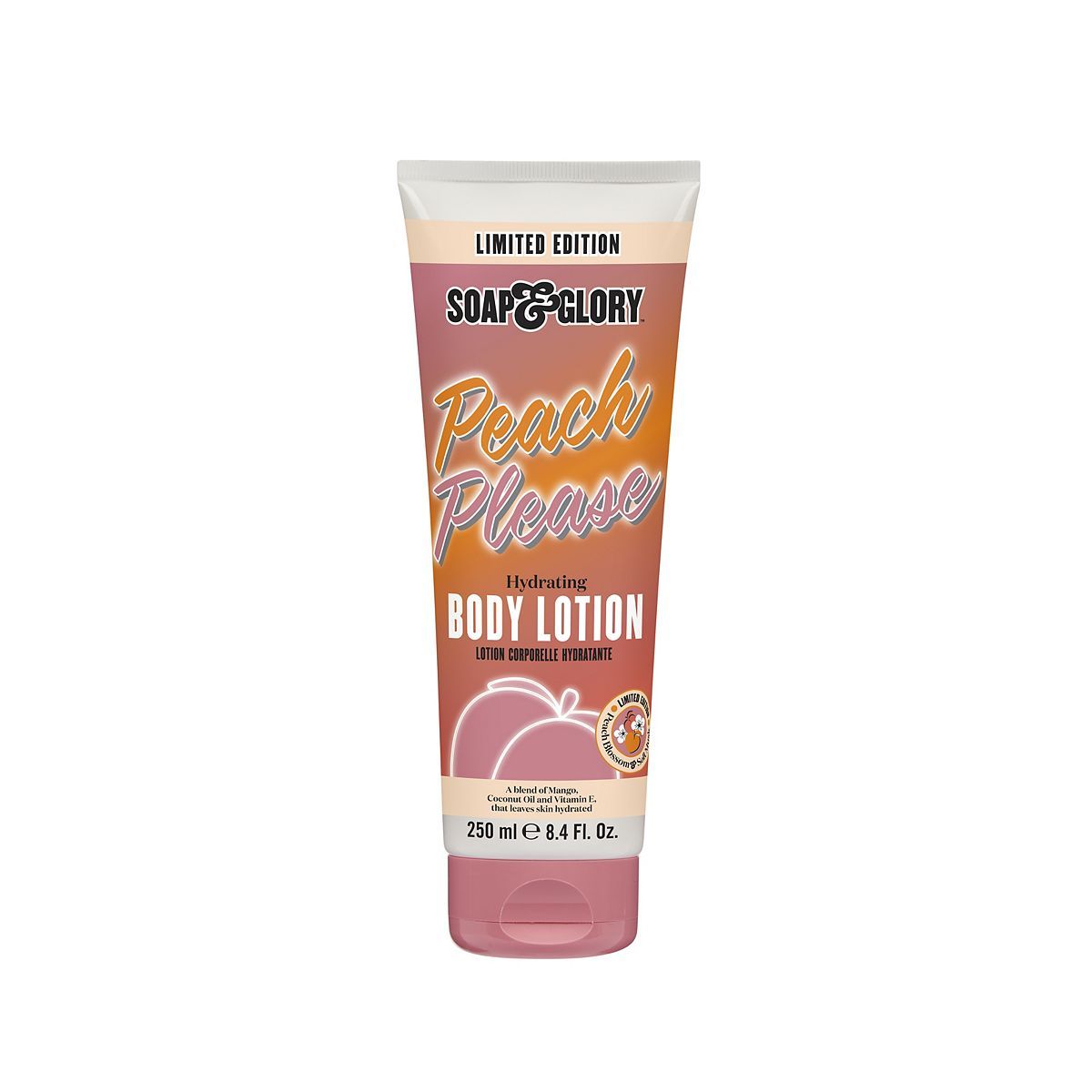 Soap &amp;amp; Glory Limited Edition Peach Please Hydrating Body Lotion 250ml