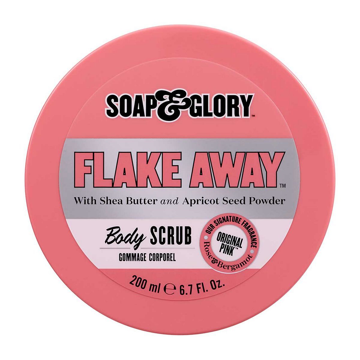 Soap &amp;amp; Glory Original Pink FLAKE AWAY&amp;trade; Body Scrub 200ml