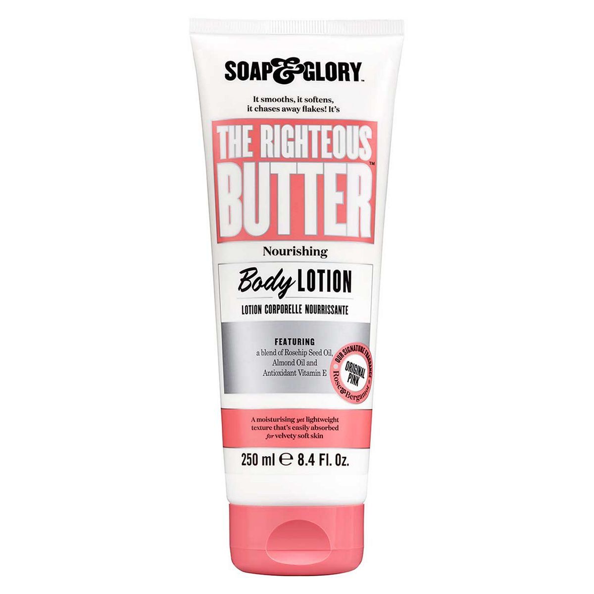 Soap &amp;amp; Glory Original Pink THE RIGHTEOUS BUTTER&amp;trade; Body Lotion 250ml