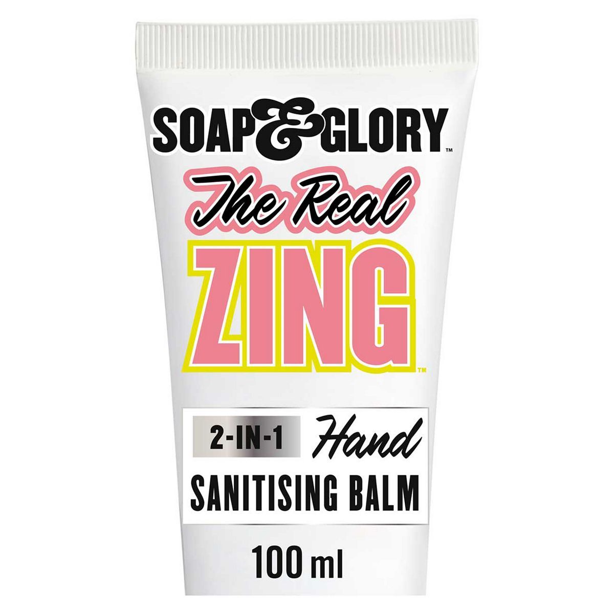 Soap &amp;amp; Glory The Real Zing 2-in-1 Hand Sanitising Balm 100ml
