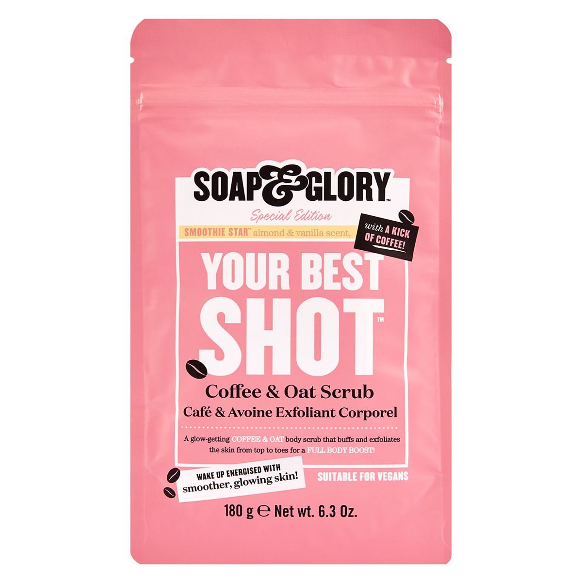 Soap &amp;amp; Glory Your Best Shot Coffee &amp;amp; Oat Scrub