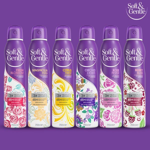 Soft &amp;amp; Gentle Aerosol  Fresh Blossom 250Ml