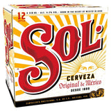 Sol Mexican Lager Chilled to Door   12 x 330ml