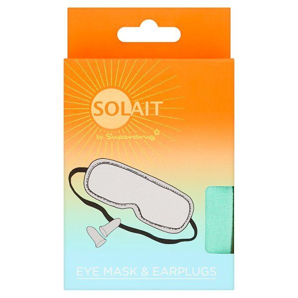 Solait Earplugs &amp;amp; Eye Mask Set