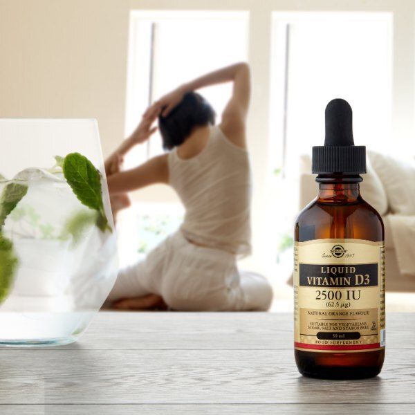 Solgar - Vitamin D3 2500 Iu (62.5 &amp;oelig;g) Liquid