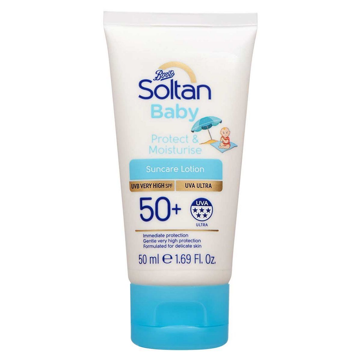 Soltan Baby Protect &amp;amp; Moisturise Lotion SPF50+ 50ml