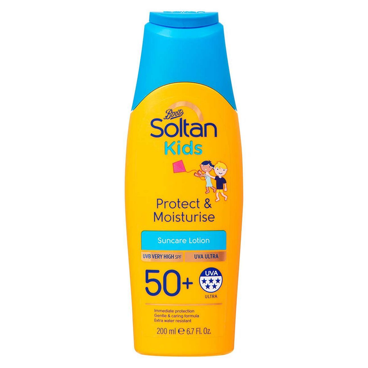 Soltan Kids Protect &amp;amp; Moisturise Lotion SPF50+ 200ml