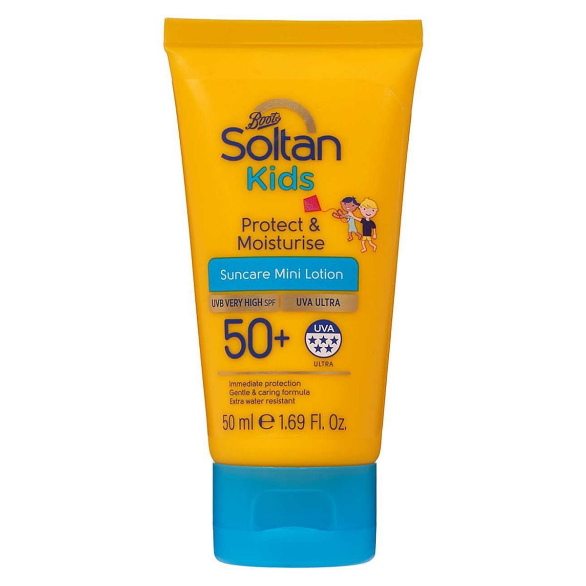 Soltan Kids Protect &amp;amp; Moisturise Lotion SPF50+ 50ml