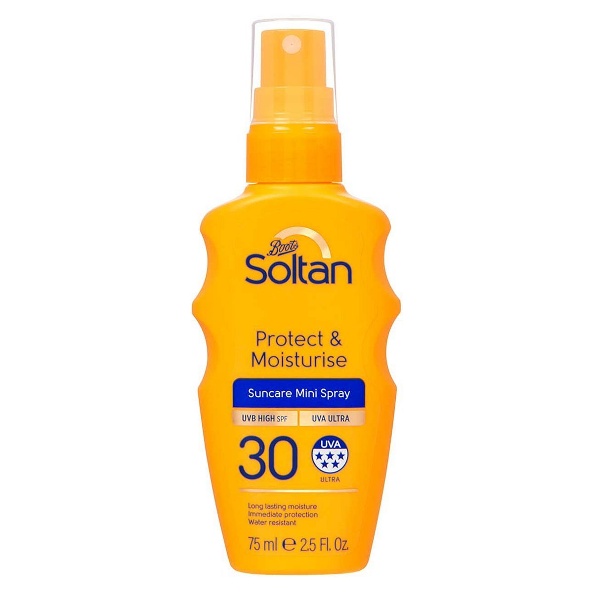 Soltan Mini Protect &amp;amp; Moisturise Spray SPF30 75ml