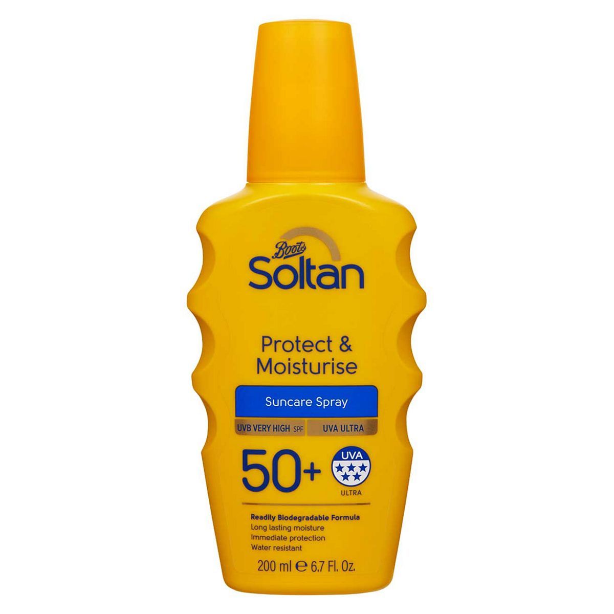Soltan Protect &amp;amp; Moisturise Spray SPF50+ 200ml