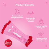 SOLV Cherry Liquid Marine Collagen Sachet 16ml (14 Pack)