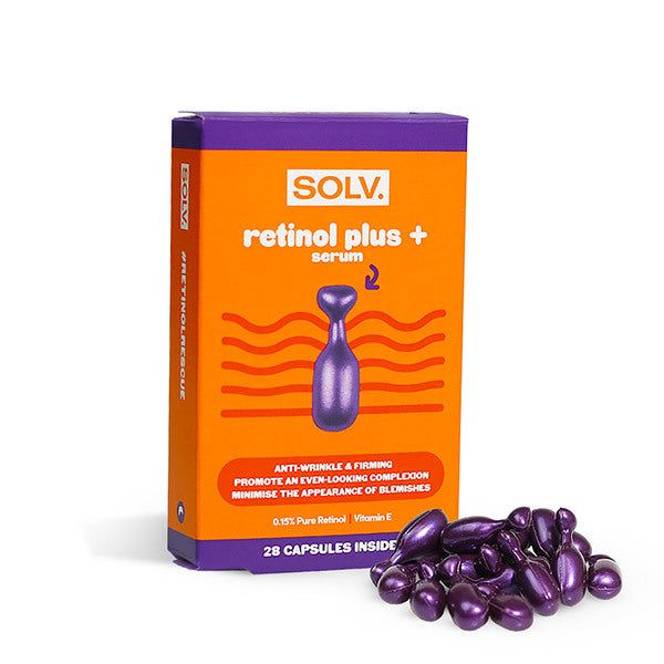 SOLV. Retinol Plus+ Serum 28 Capsules