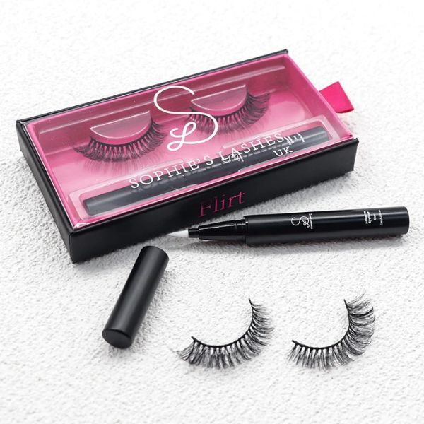 Sophie's Lashes UK Flirt Strip Lashes &amp;amp; Clear Liner
