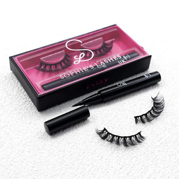 Sophie's Lashes UK Foxy Magnetic Lashes &amp;amp; Liner