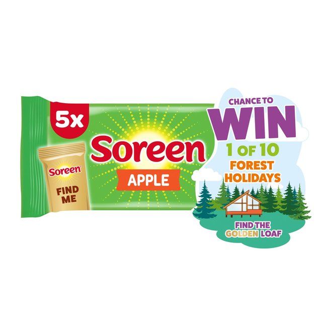 Soreen 5 Individual Apple Lunchbox Loaves   5 x 30g