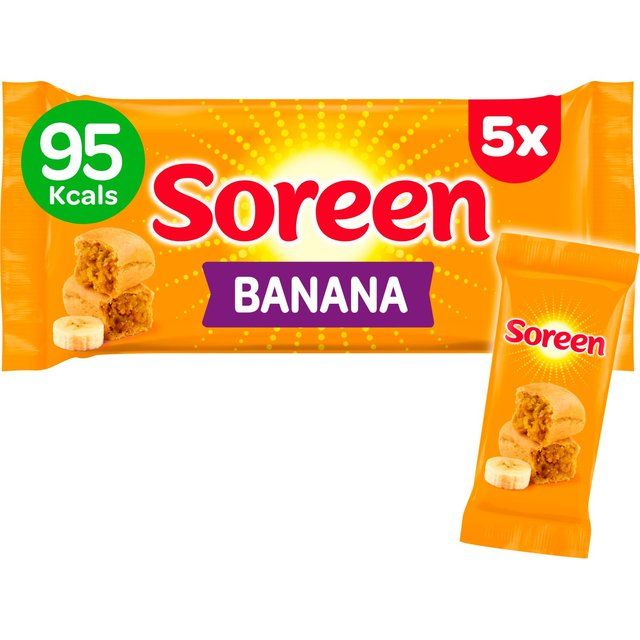 Soreen 5 Individual Banana Lunchbox Loaves   5 x 30g