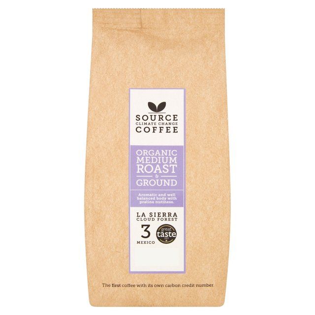 Source Organic La Sierra Ground Coffee   227g
