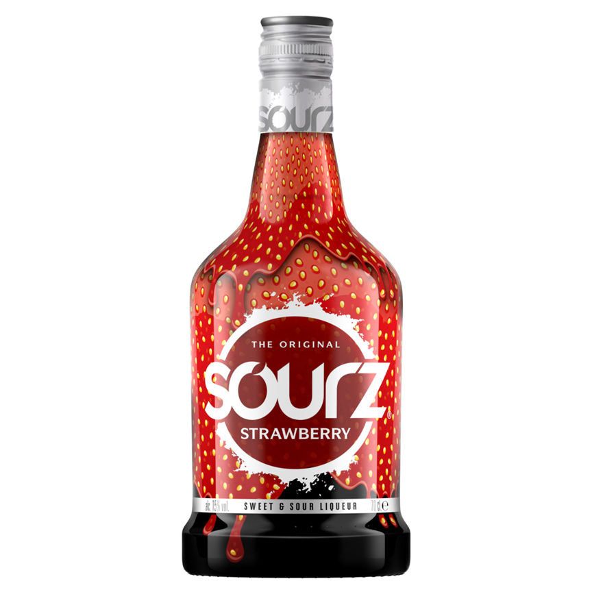 Sourz The Original Strawberry Sweet &amp;amp; Sour Liqueur 70cl