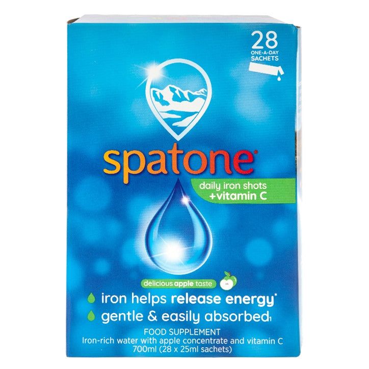 Spatone Apple Liquid Iron Supplement 28 x 25ml Sachets Apple