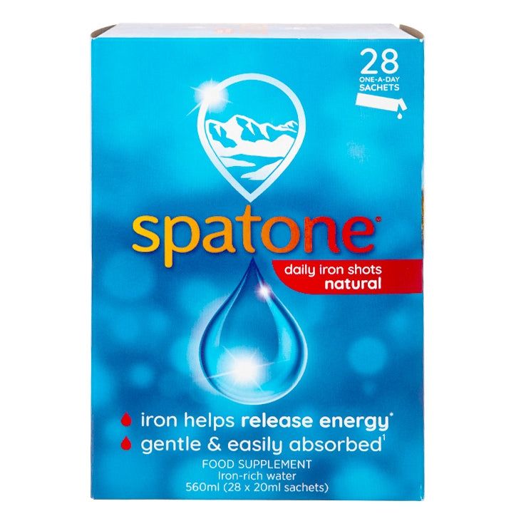 Spatone Apple Liquid Iron Supplement 28 x 25ml Sachets Original