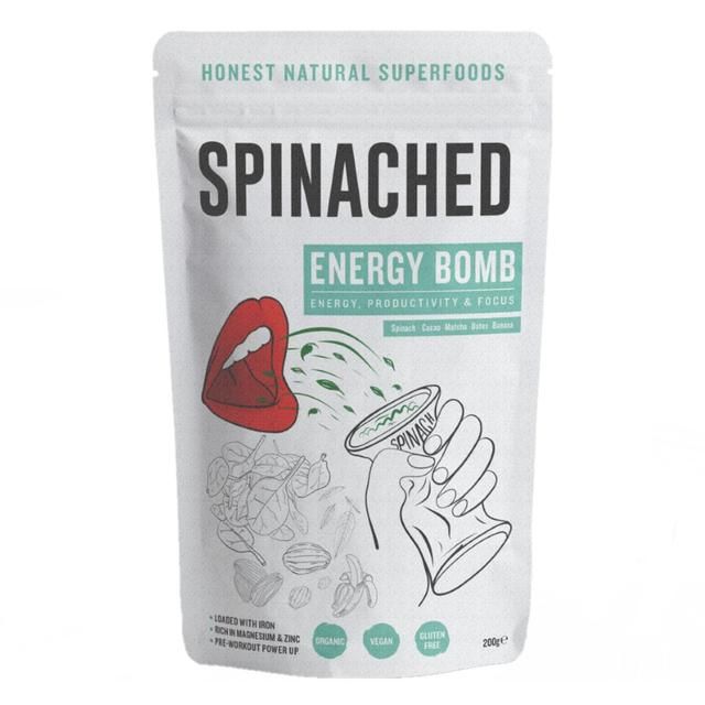Spinached Organic Energy Bomb Iron Magnesium &amp;amp; Zinc supplement   200g